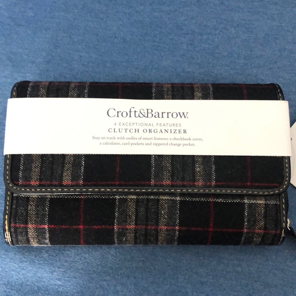 🤑SALE🤑Croft & Barrow Clutch Organizer Wallet